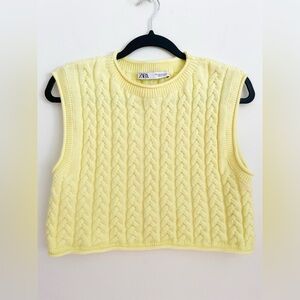 Zara sleeveless knit